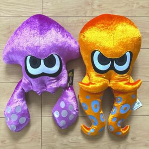 スプラトゥーン3 BIGぬいぐるみ　2点セット　タコ　イカ　