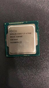 CPU インテル Intel Core I7-4790K プロセッサー 中古 動作未確認 ジャンク品 - A6