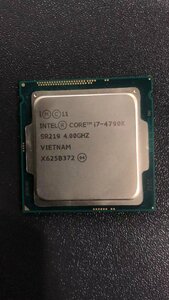 CPU インテル Intel Core I7-4790K プロセッサー 中古 動作未確認 ジャンク品 - A30