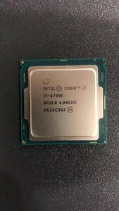 CPU インテル Intel Core I7-6700K プロセッサー 中古 動作未確認 ジャンク品 -A70