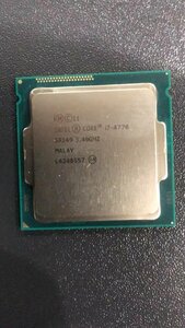 CPU インテル Intel Core I7-4770 プロセッサー 中古 動作未確認 ジャンク品 - A43