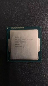 CPU インテル Intel Core I7-4770K プロセッサー 中古 動作未確認 ジャンク品 - 9873