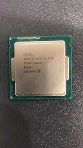 CPU インテル Intel Core I7-4770 プロセッサー 中古 動作未確認 ジャンク品 - A65