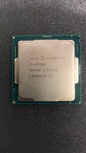 CPU インテル Intel Core I7-8700K プロセッサー 中古 動作未確認 ジャンク品 - A86