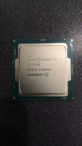 CPU インテル Intel Core I7-6700 プロセッサー 中古 動作未確認 ジャンク品 - A81