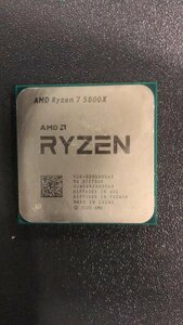 CPU AMD Ryzen 7 5800X プロセッサー 中古 動作未確認 ジャンク品 - A52