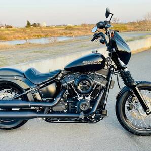 ハーレー FXBB1750 令和02年 R7年1月まで車検付き 10,643km Harley-Davidson FXBB1750 SOFTAIL STREETBOB 中古車体！動画有！全国配送可！の画像1