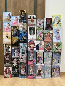 未開封品38個 美少女フィギュア 初音ミク ぼっち シュタゲ アルベド マキマ リゼロ レム よう実 転スラ ほか まとめ大量セット/一番くじ