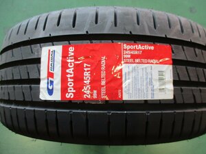 【特価販売】GTラジアル スポーツアクティブ GTRadial SportActive 245/45 R17 99W XL 新品タイヤ 1本のみ（2021年製）