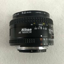 ★ジャンク品★カメラレンズ2点セット AF NIKKOR 50mm 1：1.8/AF NIKKOR 24-50mm 1：3.3-4.5 Nikon ニコン_画像5