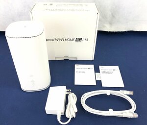 ★中古品★ホームルーター Speed Wi-Fi HOME 5G L13 ZTR02SWU ZTE