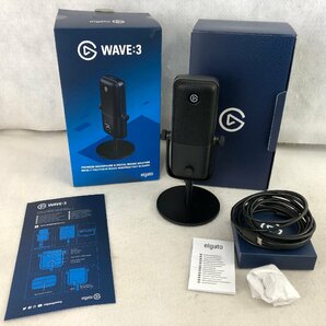 ★中古品★コンデンサーマイク マウントセット WAVE：3/SHOCK MOUNT/POP FILTER ELGATOの画像2