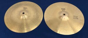 ★中古品★ハイハット シンバル 505 HI HAT 14インチ PAISTE