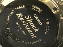 ★中古品★電波ソーラー腕時計 GW-5000 CASIO カシオ_画像3