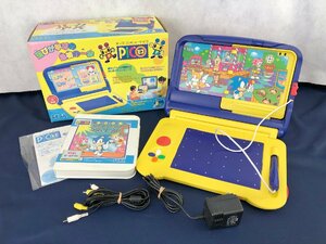 ★ジャンク品★キッズコンピューターpico ピコ 本体＋専用ソフトセット ソニック・ザ・ヘッジホッグ ゲームワールド SEGA/セガ