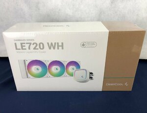 ☆未使用品☆【未開封】簡易水冷CPUクーラー LE720 WH R-LE720-WHAMMN-G-1 Deepcool