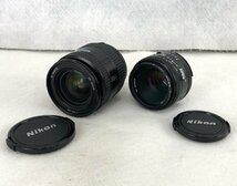 ★ジャンク品★カメラレンズ2点セット AF NIKKOR 50mm 1：1.8/AF NIKKOR 24-50mm 1：3.3-4.5 Nikon ニコン_画像1