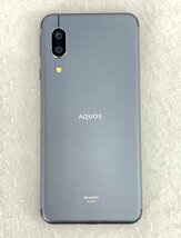 ★中古品★スマートフォン AQUOS sense3 SHV45SKA Black au SHARP シャープ_画像4