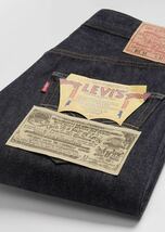 新品 W32/L32 LEVI'S 1955 Hand Drawn Jeans 501 150周年 501本限定 リーバイス 手書き デニム vintage clothing ハンドドロー ジーンズ_画像2