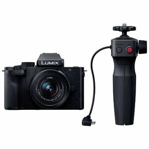 展示品 パナソニック Panasonic LUMIX G100 VLOGミラーレス一眼カメラ Vキット（トライポッドグリップ付） DC-G100V-K J [ズームレンズ]
