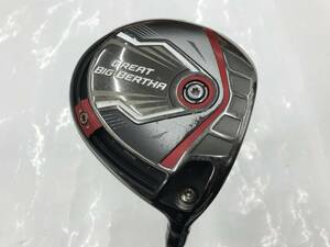 １W　キャロウェイ　GREAT BIG BERTHA　10.5度　flex:S　TOUR AD GP-5　メンズ右　即決価格