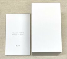 動作品 数量限定生産 IQOS ILUMA WE 2023モデル ターコイズ/波模様 付属品あり 製品登録不明 加熱式たばこ アイコス イルマ_画像2