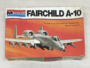 当時もの 未組立 MONOGRAM 1/72 A-10 FAIRCHILD プラモデル モノグラム フェアチャイルド サンダーボルト