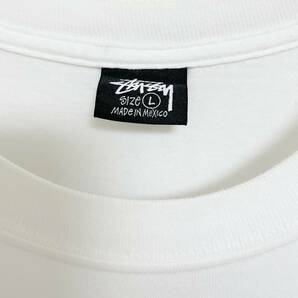 送料230円〜 Stussy ステューシー 2022ss 両面プリント Tシャツ size L の画像4