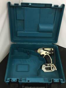 【中古品】makita(マキタ) 14.4v充電式インパクトドライバ TD130DZW /IT4Z5WP77FIO