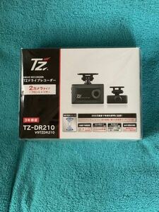 コムテック製 ドライブレコーダー TZ−DR210 前後2カメラタイプ COMTEC ドラレコ 