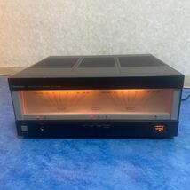 ３ろ１０◆通電のみ確認 【 Technics Stereo DC Power Amplifier SE-A5 MK2 】 松下電器 テクニクス SE-A5MK2 ステレオ パワーアンプ _画像1