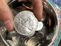 まとめ出品　U.S ONEDOLLAR 古銭　ヴィンテージ コイン　1972 アメリカ　コイン　IN GOD WE TRUST 78枚　硬貨_画像2