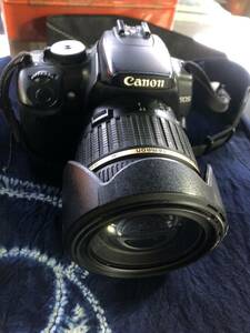 中古　Canon EOS Kiss digitalX カメラ レンズ TAMRON AF17-50mm バッテリー無し　起動未確認　canon ds126151