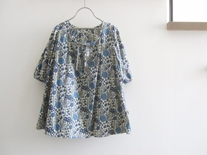 *papiyona-ju*110cm/ Liberty cloth floral print tunic *Valerie's Flowers*