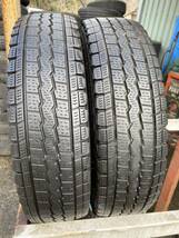 DUNLOP 145/80R12 送料込み2本2018年スタッドレス LT 80/78N ダンロップ_画像1