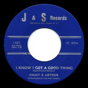 Jimmy & Arthur / Dancing In A Dream World ♪ I Know I Got A Good Thing (J&S)の画像2