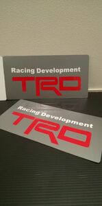 トヨタ TRD TOYOTA RACING Development ナンバー隠し 撮影用等