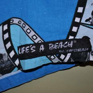 ユーズド 80年代 LIFE'S A BEACH ライフ ザ ビーチ ショーツ MADE IN USAの画像3