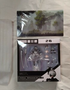 新品未開封 ANIPLEX アニプレックス 1/12可動フィギュア BUZZmod(バズモッド) NieR:Automata ver1.1a 2B 限定特典背景シート付き