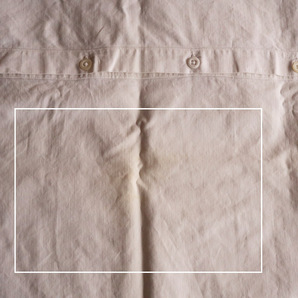 【112】フランス アンティーク ヴィンテージ ピローケース 白 手刺繍 イニシャル モノグラム 花文字 スカラップ クッションカバー の画像9
