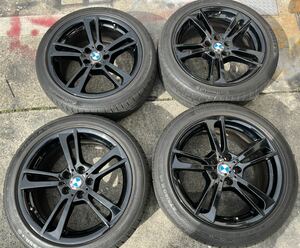 BMW X3 F25 Mスポーツ 黒 19インチ 8.5J2本9.5J2本5H 