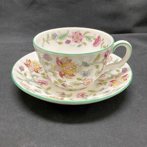 MINTON カップ & ソーサー HADDON HALL ハドンホール ミントン 花柄 ティーカップ コーヒーカップ ティータイム