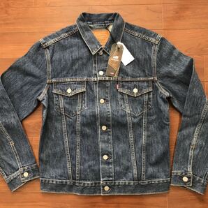 新品未使用 Levi's MADE IN THE USA 3rd型 Type3型 デニム トラッカー size: S 19790-0002 リーバイス アメリカ製 米国製 Gジャンの画像1