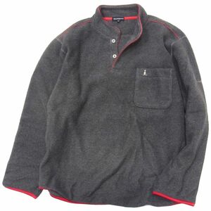 ☆Munsingwear マンシングウェア プルオーバー フリースジャケット グレー メンズ ゴルフに 1円スタート