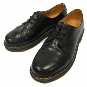 新品同様◇Dr.Martens 1461 AW004 ドクターマーチンプレーンウェルト 3ホールシューズ ブラック ユニセックス 1円スタート