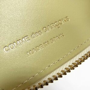 新品 定価47.713円☆COMME des GARCONS 二つ折り財布 レザー ラウンドファスナー ウォレット 男女兼用 メンズ レディース スペイン製の画像3