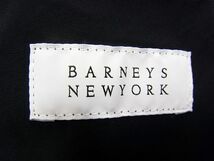 春物◇BARNEYS NEWYORK デザインジャケット メンズ バーニーズニューヨーク ブラック イタリア製 1円スタート_画像6