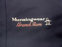 ■Munsing Wear Grand Slam ゴルフ ジップジャケット ブルゾン デサント製 裏メッシュ メンズ マンシングウェア 1円スタート_画像7