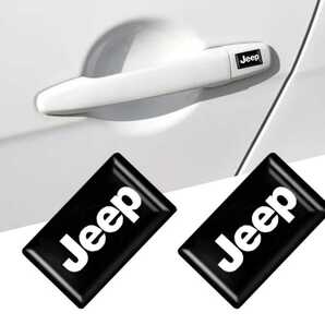 JEEP 3DミニステッカーB 6枚セット■クライスラー・ジープ ラングラー グランドチェロキー コンパス レネゲード アンリミテッド エンブレムの画像5