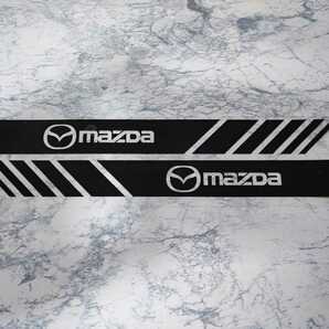 マツダ サイド ドアミラー ステッカー【ブラック】CX-3/5/7/8 デミオ アテンザ アクセラスポーツ ロードスター RX-378 MAZDA3 プレマシーの画像4